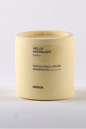 شمع زرد 1 پارچه OBBJE - کد 118577662