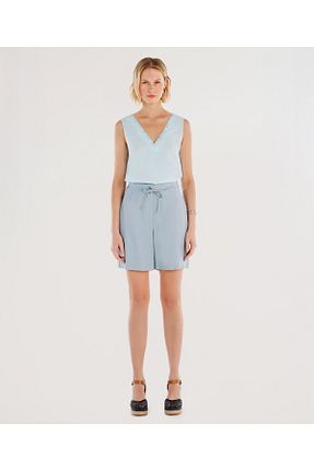 شلوارک و برمودا آبی زنانه جین Yargıcı - کد 942277846