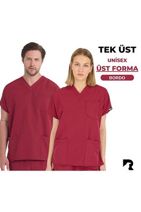 لباس کار زرشکی Raven Uniform - کد 867583604