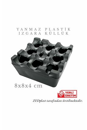 زیر سیگاری مشکی پلاستیک Aksesuar - کد 818633676