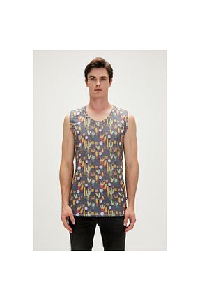 رکابی طوسی مردانه پارچه Bad Bear - کد 635171036