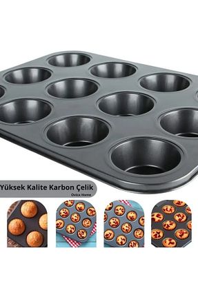 قالب کیک و فر مشکی Karbon Çelik Ovicx - کد 927764692