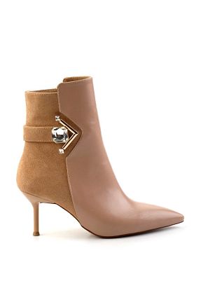 بوت / نیم بوت بژ زنانه جیر Bambi - کد 864470604