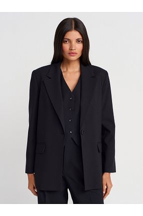 کت مشکی زنانه Blazer Dilvin - کد 899921928