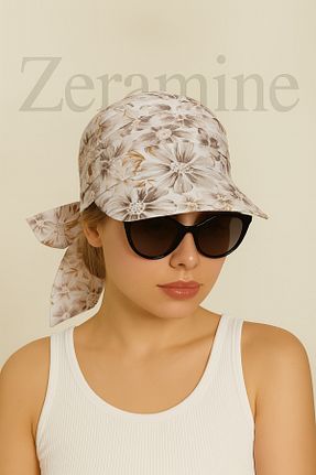 کلاه رنگی زنانه پنبه ای ZERAMİNE - کد 950040781