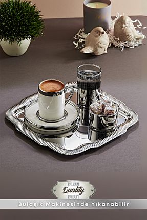 فنجان قهوه متالیک 1 نفره GRİMOR Life - کد 953664417