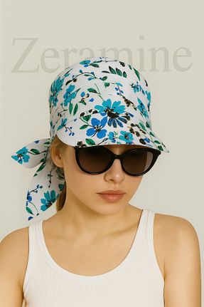 کلاه رنگی زنانه پنبه ای ZERAMİNE - کد 950040896