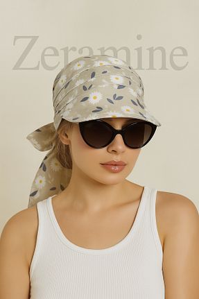کلاه رنگی زنانه پنبه ای ZERAMİNE - کد 950040897