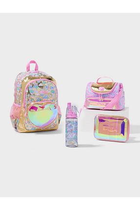 کیف مدرسه صورتی بچه گانه پارچه ای SMIGGLE - کد 948427684