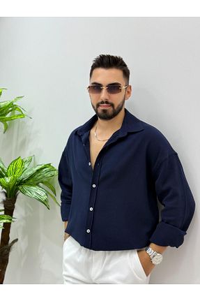 پیراهن سرمه ای زنانه رگولار JACK CAPRİO - کد 929563476