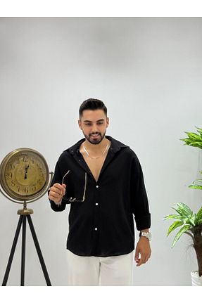 پیراهن مشکی زنانه رگولار JACK CAPRİO - کد 929563690
