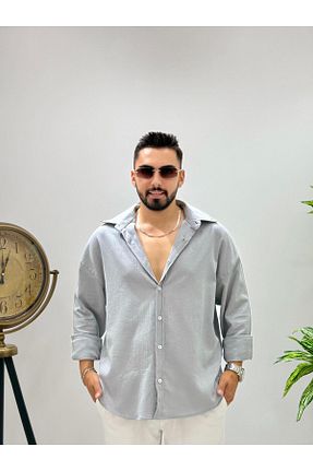 پیراهن طوسی زنانه رگولار JACK CAPRİO - کد 929563361