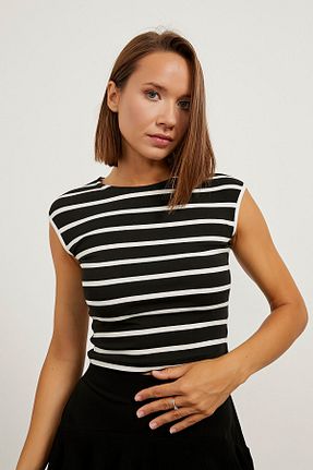 بادی مشکی زنانه یقه دوچرخه Arma Life - کد 927652348