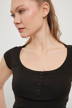 بادی مشکی زنانه یقه دوچرخه Arma Life - کد 938900767