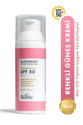 کرم ضد آفتاب صورت SPF 50 + Floree Organics - کد 920729606