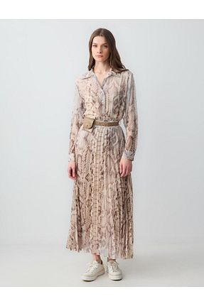 دامن طوسی زنانه طرح دار Jimmy Key - کد 954141874