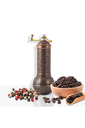 آسیاب قهوه و ادویه قهوه ای استیل (فولاد) Glios - کد 866997503