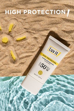 کرم ضد آفتاب صورت SPF 50 + Luv it! - کد 686344459