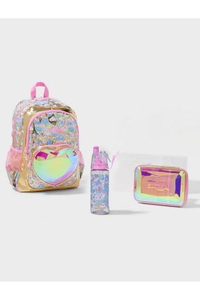 کیف مدرسه صورتی بچه گانه پارچه ای SMIGGLE - کد 934831123