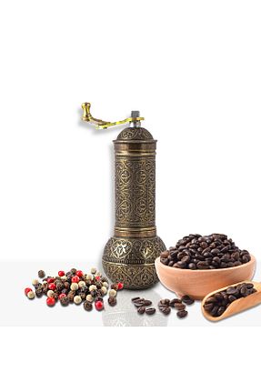 آسیاب قهوه و ادویه قهوه ای استیل (فولاد) Glios - کد 866997337