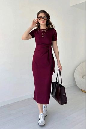 لباس زرشکی زنانه بافتنی TrendyFashion - کد 924122263