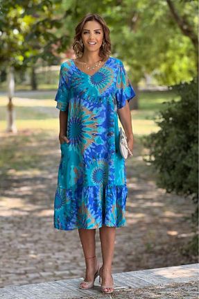 لباس رنگی زنانه بافتنی Nevin Kaya Moda - کد 945332932