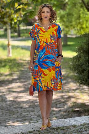 لباس رنگی زنانه بافتنی Nevin Kaya Moda - کد 940609538