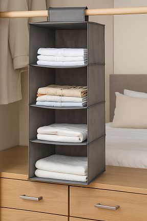 نظم دهنده کمد طوسی اکریلیک Arfseb - کد 939763019