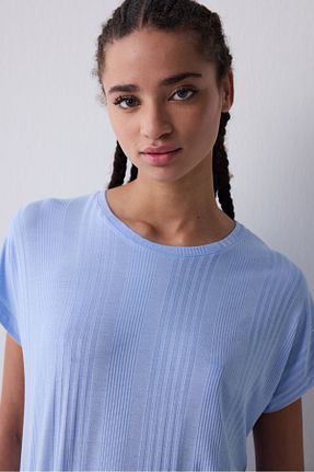 ست لباس راحتی آبی زنانه ساده Penti - کد 929348357