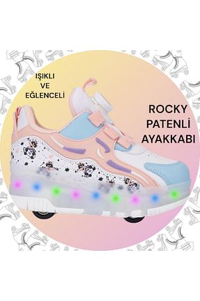 اسکیت صورتی Tek / Çift Sıra ROCKY - کد 943518088