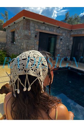 باندانا بژ پنبه ای RA Design - کد 929953800