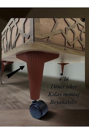 پایه مبل قهوه ای şahmelistore - کد 822220848