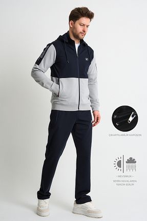 ست کرمکن اسپرت طوسی مردانه پنبه پلی استر Shooter Sportswear - کد 904634077