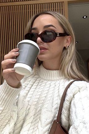 عینک آفتابی مشکی زنانه UV400 REN EYEWEAR - کد 823280477