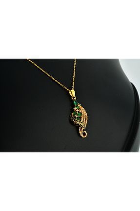 گردنبند نقره زرد زنانه 925 عیار SOFT - کد 953476125