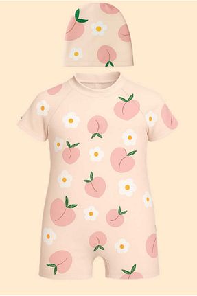 مایو صورتی بچه گانه مخلوط پلی استر My Kids Wear - کد 893311802