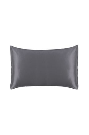 روکش بالش طوسی ابریشم İpekshop - کد 13058909