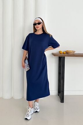 لباس سرمه ای زنانه بافتنی TrendyFashion - کد 936304889