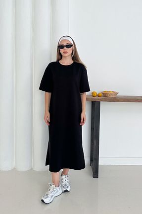 لباس مشکی زنانه بافتنی TrendyFashion - کد 936303143