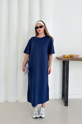 لباس سرمه ای زنانه بافتنی TrendyFashion - کد 936304889