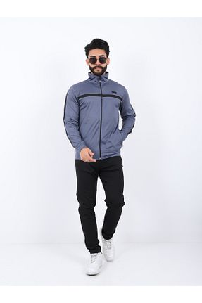 ست بالاتنه و پائین تنه طوسی مردانه بافت Genel Markalar - کد 885982478