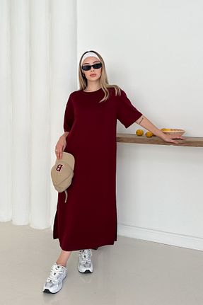 لباس زرشکی زنانه بافتنی TrendyFashion - کد 936304755
