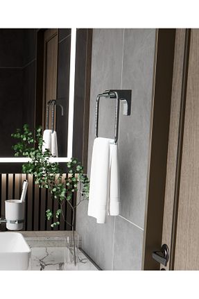 آویز حمام متالیک VESSA BANYO - کد 947989769