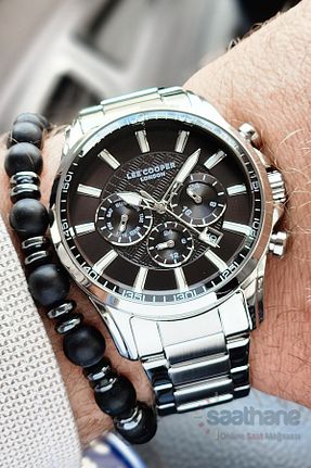 ساعت مچی متالیک مردانه 46 میلی متر Lee Cooper - کد 825095358