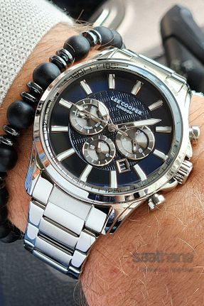 ساعت مچی آبی مردانه 46 میلی متر Lee Cooper - کد 825095448