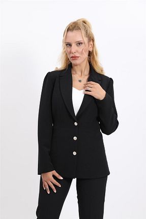 کت مشکی زنانه Comfort ÖNDER ÖZSOY - کد 456462984