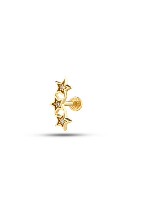 پیرسینگ طلائی زنانه Akar Jewellery - کد 954361393