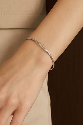 دستبند نقره زنانه 925 عیار ONNUMARAGÜMÜŞÇÜLÜK - کد 847300755