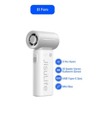 پنکه طوسی Mini Fan JISULIFE - کد 855751500