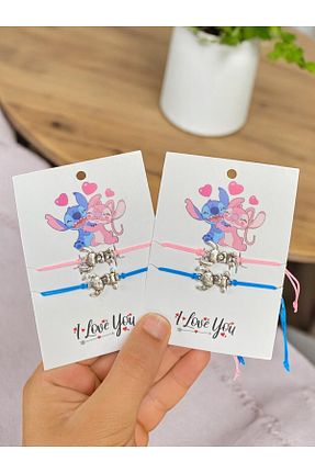 دستبند جواهر آبی زنانه VerdeHome - کد 938812128